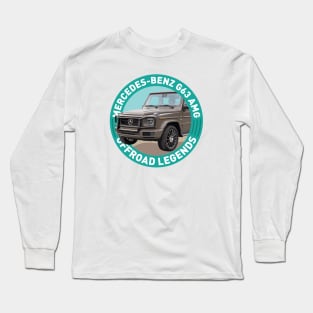 4x4 Offroad Legends: Mercedes-Benz G-klasse G63 AMG Long Sleeve T-Shirt